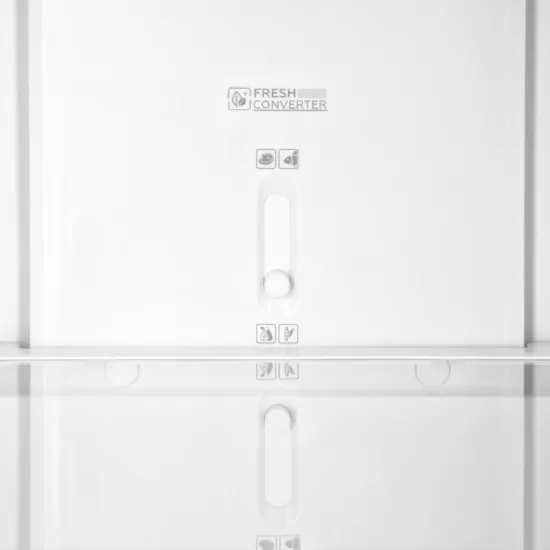 Ref ARDESTO with bottom freezer, 184×60х66.5, ref-218L, freez.-97L, 2doors, А+, NF, fresh zone, black
