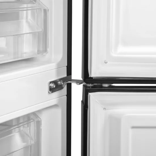 Ref ARDESTO with bottom freezer, 184×60х66.5, ref-218L, freez.-97L, 2doors, А+, NF, fresh zone, black
