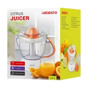 ARDESTO Juicer CJK-1L citrus-press, 25W, bowl-1L, plastic, white