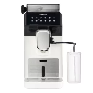 ARDESTO Coffee machine, 2L, grain , auto capuchino maker -9, display, auto recipe-, white-black