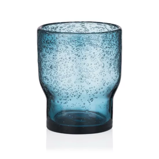 Набор стаканов низких Ardesto Bubble 300мл, 2шт, скло, синий