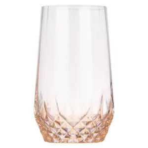 Набор стаканов высоких Ardesto Black Mars Favola 460мл, 2шт, стекло, прозрачно-золотистый