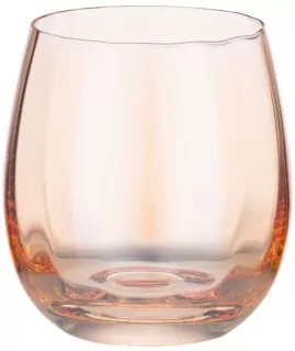 Набір склянок низьких ARDESTO Black Mars Amber 480мл, 2шт, скло, золотистий