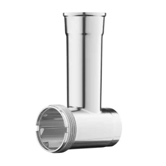 М’ясорубка Ardesto, 1800Вт, 2кг/хв, 3 решітки, насадка для ковбас, кеббе, пластик, бежево-сріблястий