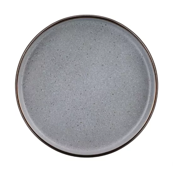 Ardesto Dessert plate Fasano, 19.6cm, ceramic, gray