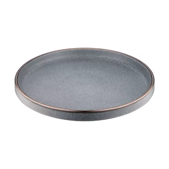 Ardesto Dessert plate Fasano, 19.6cm, ceramic, gray