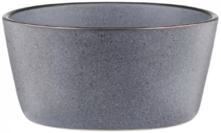 Салатник Ardesto Fasano, 700мл, 15.1см, кераміка, сірий темний