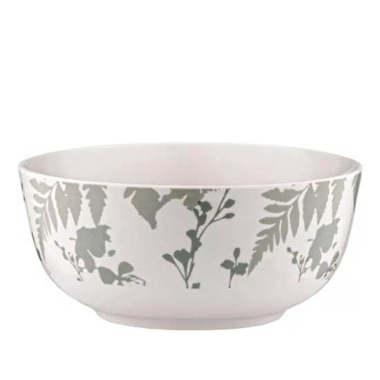 Салатник ARDESTO Capri, 510мл, 13.8см, порцеляна, біло-зелений