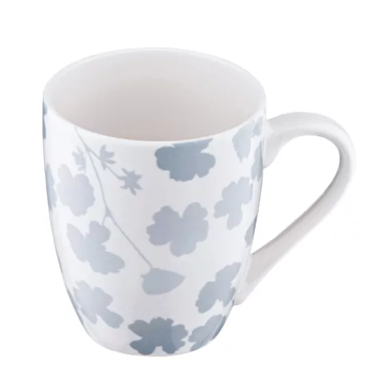 Чашка Ardesto Capri, 320мл, фарфор, бело-голубой