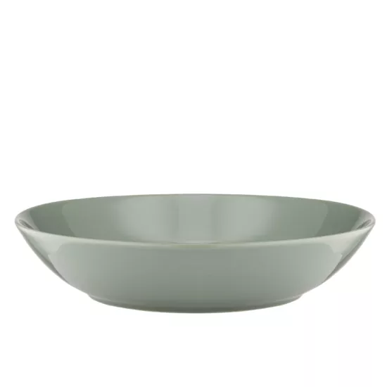 Тарілка супова ARDESTO Capri, 630мл, 20см, порцеляна, зелений