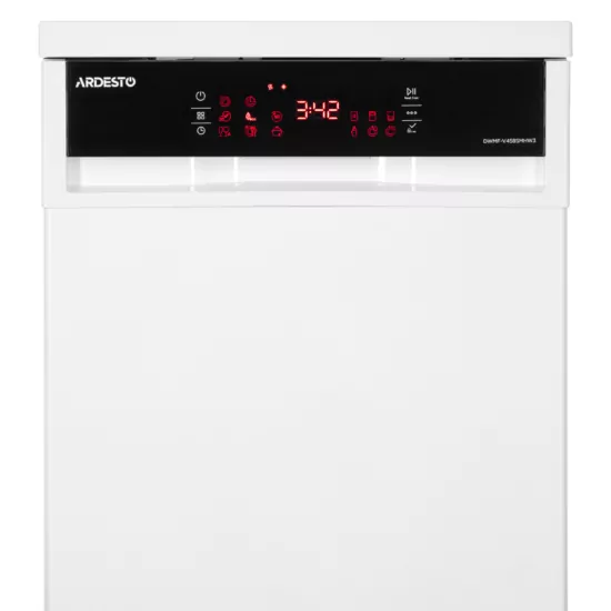 Посудомоечная машина ARDESTO, 10компл., А++, 45см, дисплей, 3я корзина, гигиен.обработка, белый