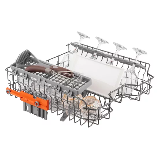 Посудомоечная машина ARDESTO, 14компл., А+++, 60см, дисплей, гигиен.обработка, авт.откр.двери, серебристый