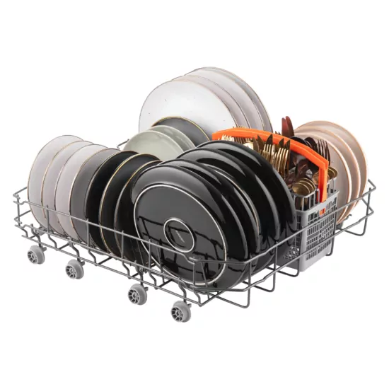 Посудомоечная машина ARDESTO, 14компл., А+++, 60см, дисплей, гигиен.обработка, авт.откр.двери, серебристый