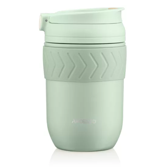Термочашка ARDESTO Cosy, 400мл, нержавеющая сталь, зеленый