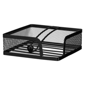 Ardesto Napkin holder Midori 18.4х18.2х5.7cm, metal, black