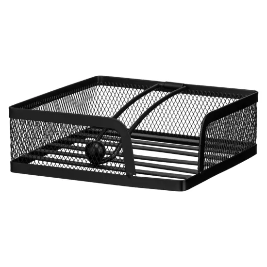 Ardesto Napkin holder Midori 18.4х18.2х5.7cm, metal, black