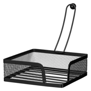 Ardesto Napkin holder Midori 18.4х18.2х5.7cm, metal, black