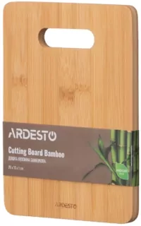 Дошка кухонна Ardesto Midori, 20х15х1см, бамбук