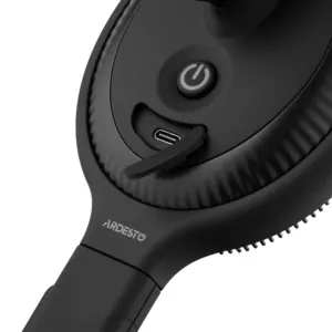 Електрична щітка-масажер ARDESTO для обличчя та тіла, акумулятор, USB Type-C , 4 режими, чорний
