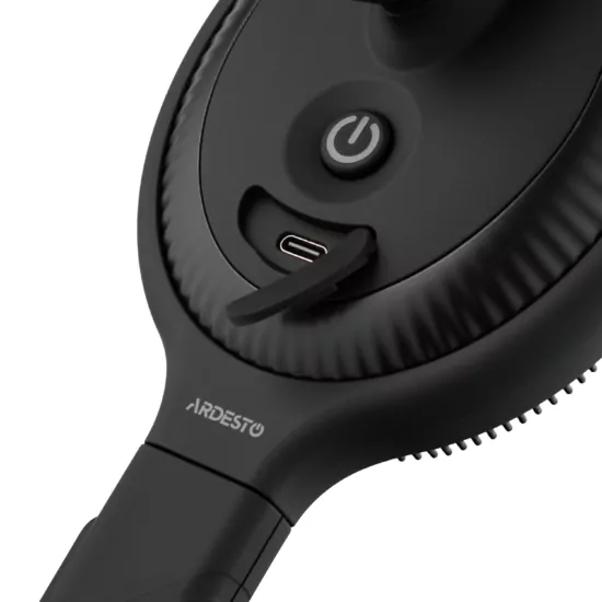 Електрична щітка-масажер ARDESTO для обличчя та тіла, акумулятор, USB Type-C , 4 режими, чорний