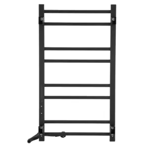 Ardesto towel dryer electric Square-TR K, 770×430х80mm, timer-regulator, steel, black matt