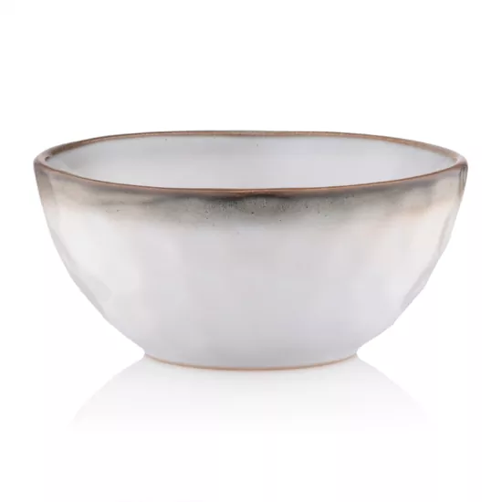 Bowl ARDESTO Umbria, 660ml, 15.3cm, ceramic, light gray