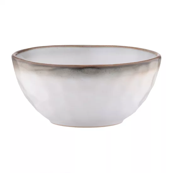 Bowl ARDESTO Umbria, 660ml, 15.3cm, ceramic, light gray