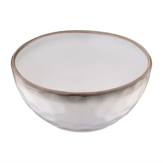 Bowl ARDESTO Umbria, 660ml, 15.3cm, ceramic, light gray