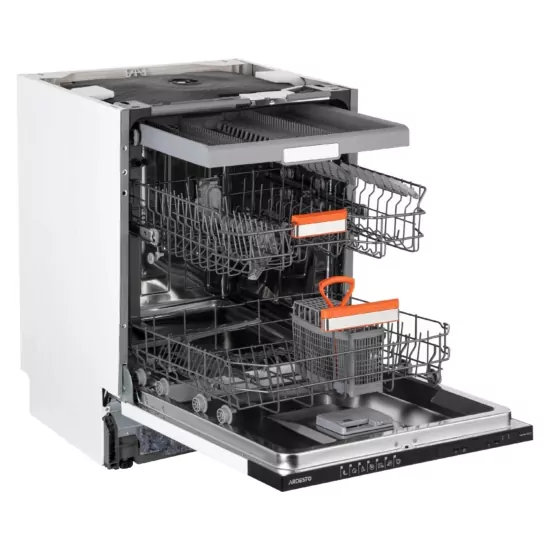 Dishwasher ARDESTO built-in, 15sets, А+++, 60cm, display, 3 basket, autodoor, black