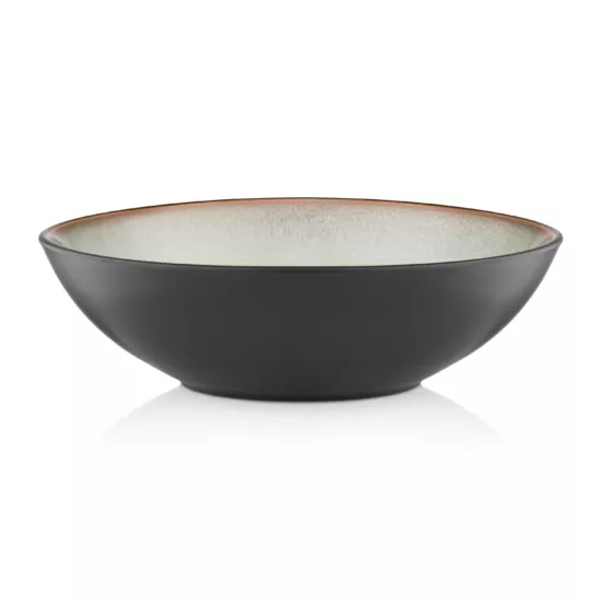 Ardesto Soup plate  Bolzano, 630ml, 18cm, ceramic, black-green
