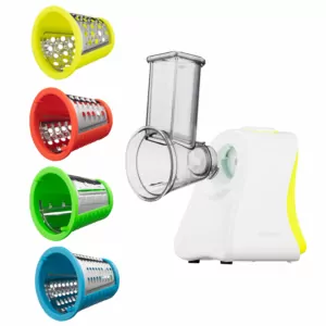 Мультирезка Ardesto, 200Вт, 4 насадки, корпус-пластик, белый