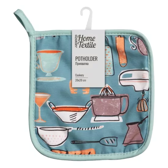 Ardesto Potholder Cookery 20х20cm, 90% polyester, 10% cotton