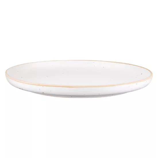 Ardesto Dinner plate Midori, 26.5cm, ceramic, white