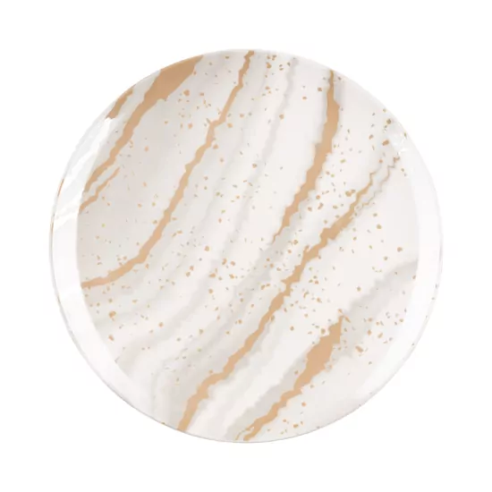 Тарелка обеденная Ardesto Sparkle, 27см, фарфор, многоцветный