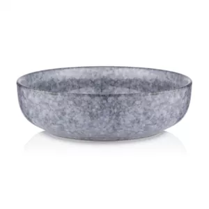 Тарелка суповая Ardesto Loreto, 1150мл, 20см, фарфор, серый