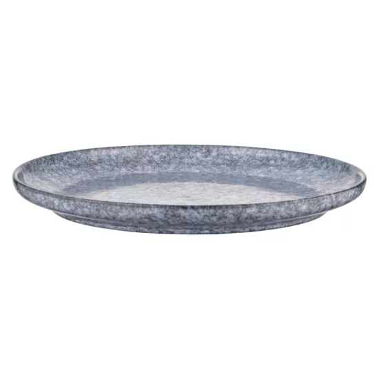 Тарілка обідня ARDESTO Loreto, 27см, порцеляна, сірий