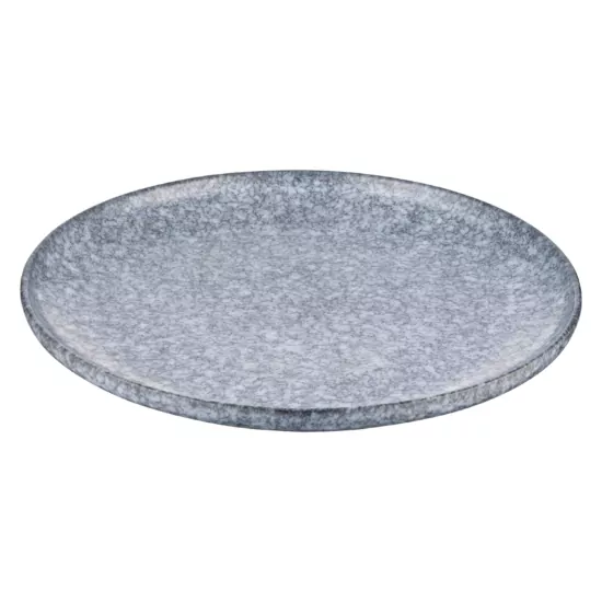 Тарілка обідня ARDESTO Loreto, 27см, порцеляна, сірий