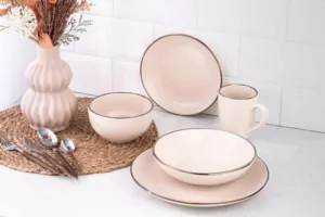 Чашка Ardesto Emilia, 360мл, керамика, бежевый