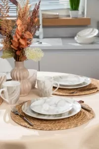 Ardesto Dessert plate Sparkle, 19cm, porcelain, multi-colored