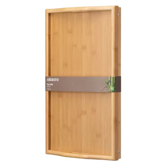 Поднос-столик Ardesto Midori, 50х30х25см, бамбук