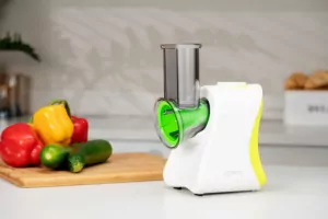 Мультирезка Ardesto, 200Вт, 4 насадки, корпус-пластик, белый