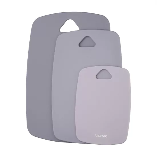 Набор досок кухонных Ardesto Gemini, 3шт, 20.5×15см, 30×20см, 35×25см, пластик