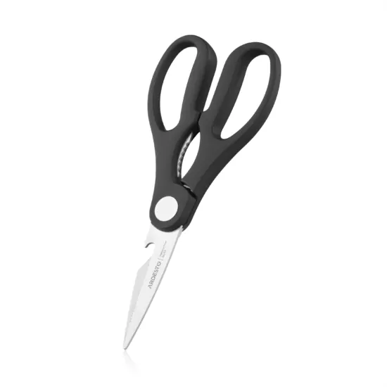 Набор ножей с блоком ARDESTO Gemini, 7 предметов, нержавеющая сталь, пластик, черный