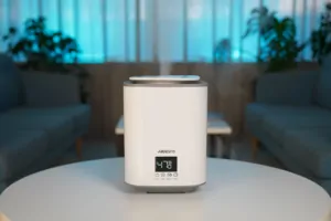 Air humidifier ARDESTO ultrasonic, 25m2, 3.1l, 250ml/h, electric. steering, upper water bay, display, white
