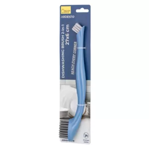 Ardesto Dishwashing brush 2 in 1 27x6cm, plastic, blue