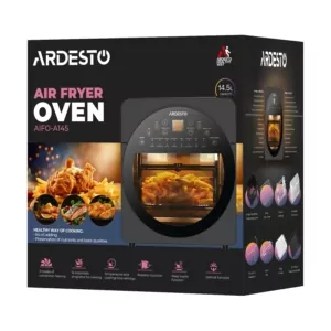 Мультипіч Ardesto, 1700Вт, об’єм-14.5л, сенсорне керування, 50-220°C, нержав.сталь/пластик, сіро-чорний