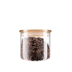 Ardesto Jar Fresh 500ml, glass, plastic, transparent
