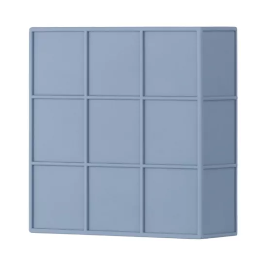 Набор форм для льда Ardesto Gemini, 2шт, 10.9х10.9х3.6см, силикон, синий