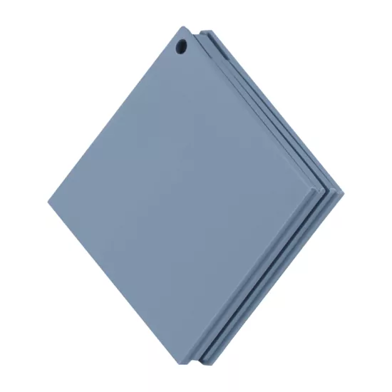 Підставка під гаряче Ardesto Gemini, 16.5х16.5х1.7см, силікон, синій