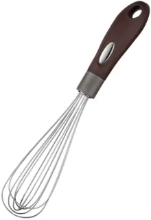 Ardesto Whisk Gemini, 28.6cm, stainless steel, plastic, gray-brown